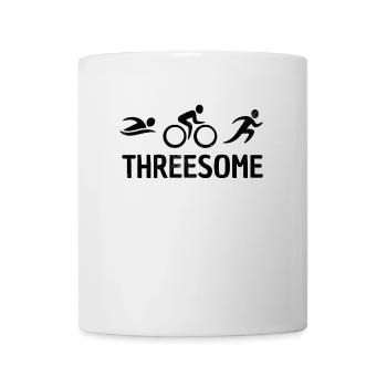 drôle triathlon natation vélo course sports d’endurance - Mug blanc - blanc - Devant