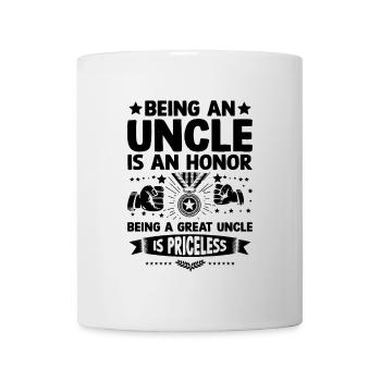 Being An Uncle Is An Honor Being A Great Uncle Is - Mug - white - Front