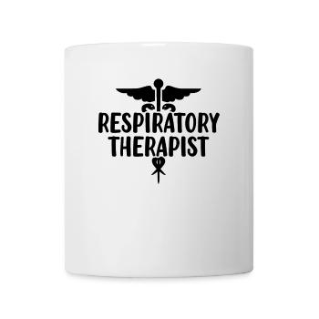 Inhalothérapeute Pulmonaire Drôle Respiratoire - Mug blanc - blanc - Devant
