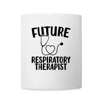 Future Respiratory Therapist Lung Health Support - Mug - white - Front