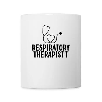 Inhalothérapeute Soutien en santé pulmonaire - Mug blanc - blanc - Devant