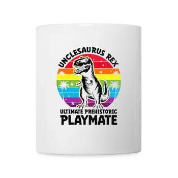 Unclesaurus Rex Ultimatives prähistorisches Playmate Dino - Tasse - Weiß - Vorne