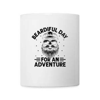 Beardiful Dad For An Adventure Beard Facial Hair - Mug - white - Front