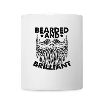 Barbu Et Brillant Barbu Amoureux Barbe Homme - Mug blanc - blanc - Devant