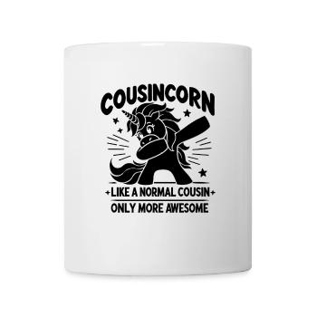 Cousincorn Like A Normal Cousin Only More Awesome - Mug - white - Front