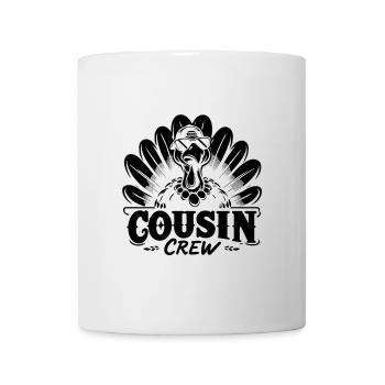 Cousin Crew Turkey Thanksgiving Family Reunion - Mug - white - Front