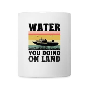 Eau que vous faites sur terre Pédalo - Mug blanc - blanc - Devant