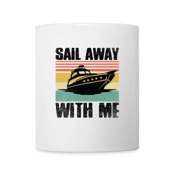 Segeln Sie mit mir Paddle Boat davon - Tasse - Weiß - Vorne