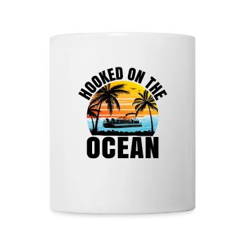 Süchtig nach dem Ozean-Paddelboot - Tasse - Weiß - Vorne