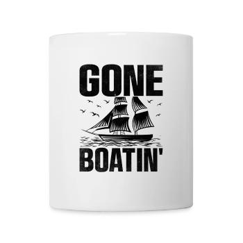 Pédalo Gone Boatin' - Mug blanc - blanc - Devant