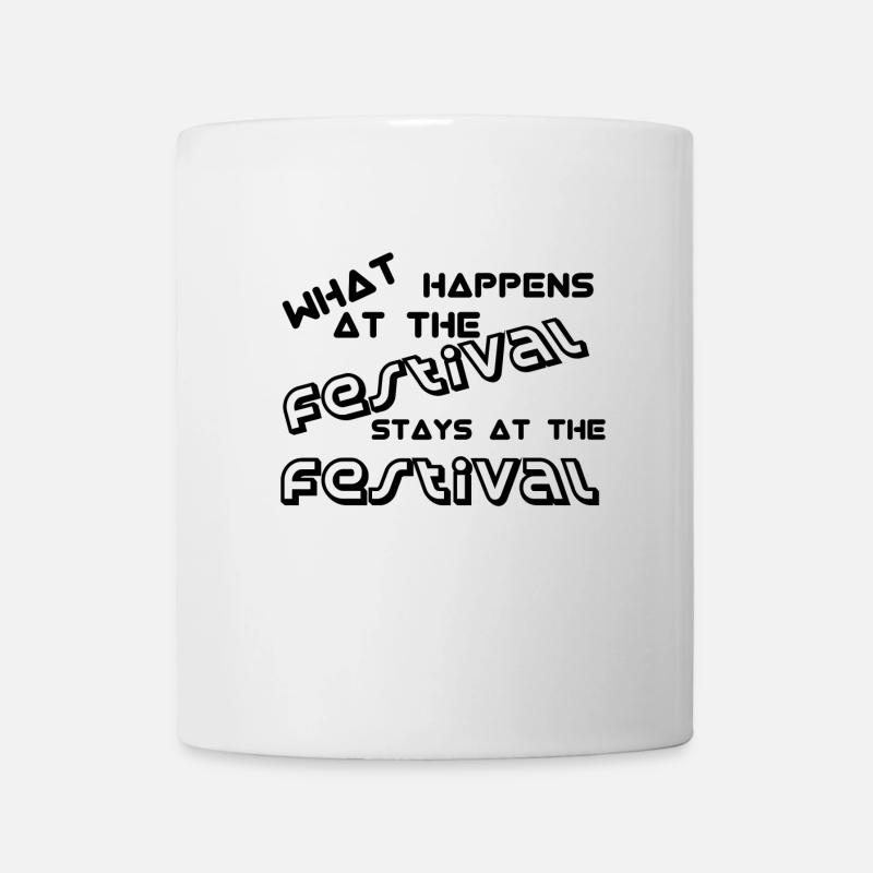 Festival saying - Mug - white