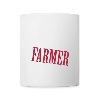 Farmer - Mug blanc - blanc - Devant