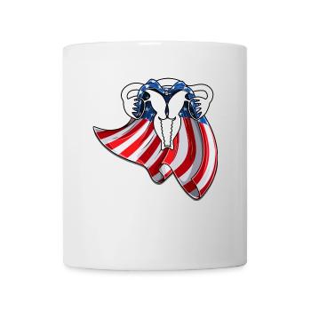 Occupez-vous de votre propre utérus - Mug blanc - blanc - Devant