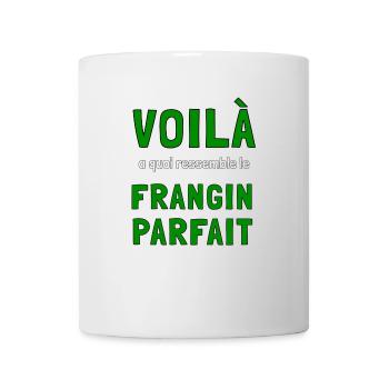 Frangin parfait - Mug blanc - blanc - Devant
