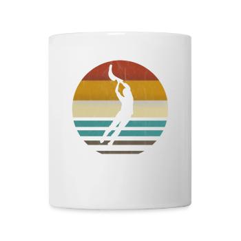 Jai Alai Sports Rétro vintage Cesta-Punta, Pelota - Mug blanc - blanc - Devant