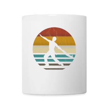 Jai Alai Sports Rétro vintage Cesta-Punta, Pelota - Mug blanc - blanc - Devant