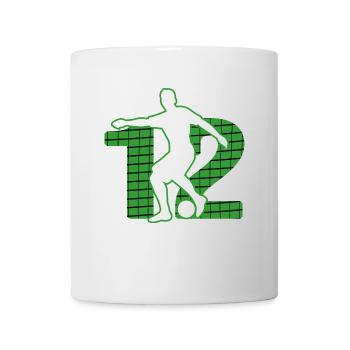 Sport de football Terrain de football Terrain de football n°12 - Mug blanc - blanc - Devant