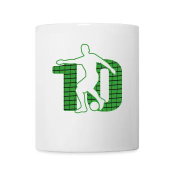 Sport de football Terrain de football Terrain de football NO.10 - Mug blanc - blanc - Devant