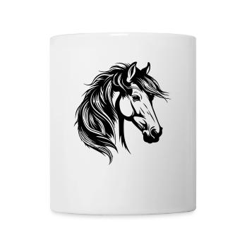Love of horses - Mug - white - Front