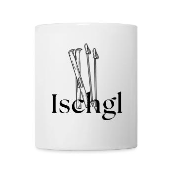Ischgl - Tyrol - Ski - Après-ski - Souvenir - Mug blanc - blanc - Devant