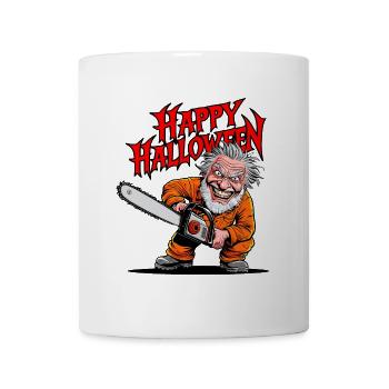 Happy Halloween Chainsaw Man - Mug - white - Front