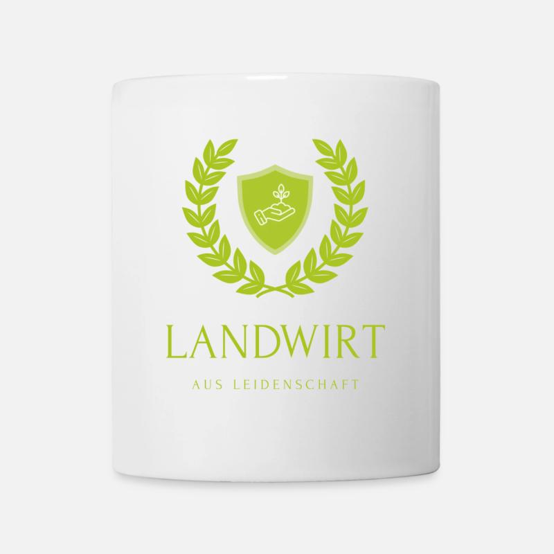 Plante Bouclier de l’Agriculteur - Mug blanc - blanc