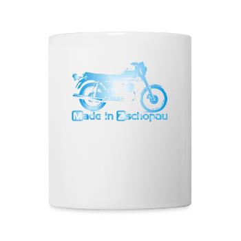 MZ ETZ250 Made in Zschopa - Tasse - Weiß - Vorne