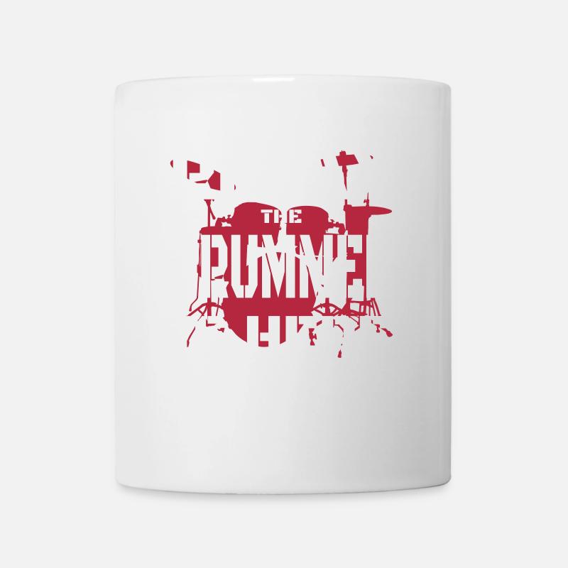Relax Drummer 2 - Tasse - Weiß