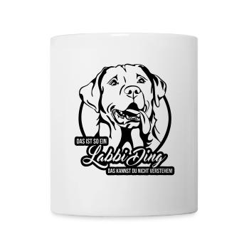 LABBI DING - Labrador Hundespruch Wilsigns - Tasse - Weiß - Vorne