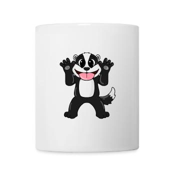 Dachs - Tasse - Weiß - Vorne