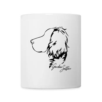 GORDON SETTER Profil Chiens Chien Wilsigns - Mug blanc - blanc - Devant