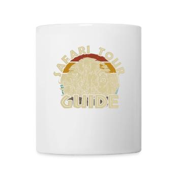 Safari Tour Guide Costume Africa Zoo Tour Tour - Mug blanc - blanc - Devant