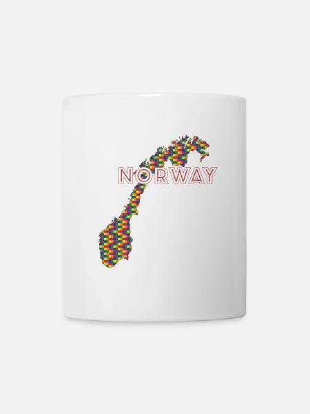 Fierté norvégienne - Mug blanc - blanc