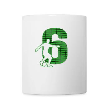 soccer sport soccer soccer field - Mug - white - Front