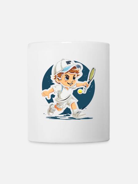 Tennis - Mug blanc - blanc