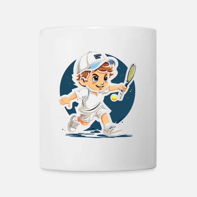 Tennis - Mug blanc - blanc