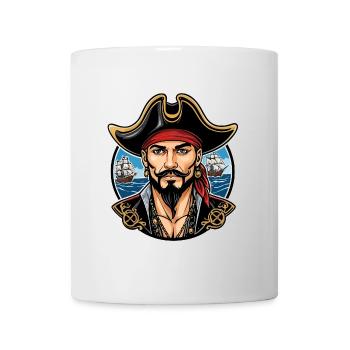 Pirate Neo Traditional Style - Mug - white - Front