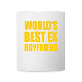 worlds best ex boyfriend - Mug blanc - blanc - Devant