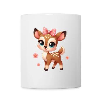 Cute Little Fawn 5 - Mug - white - Front