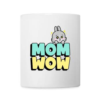 Mom wow. Meilleure maman - Mug blanc - blanc - Devant