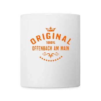Städte Motiv Offenbach-am-Main City Geschenk - Tasse - Weiß - Vorne