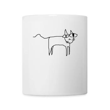 Cat - Mug - white - Front