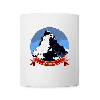 matterhorn red - Mug - white - Front