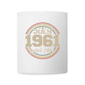 1961 Birthday July 1961 Gift July 1961 - Mug - white - Front