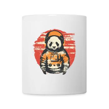 Panda Astronaut - Tasse - Weiß - Vorne