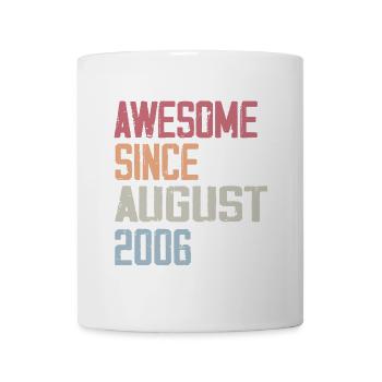 2006 August - Birthday Gift August 2006 August - Mug - white - Front