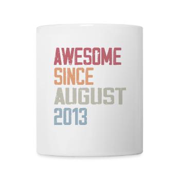 2013 August - Birthday Gift August 2013 August - Mug - white - Front