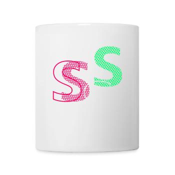 Lettre S - Mug blanc - blanc - Devant