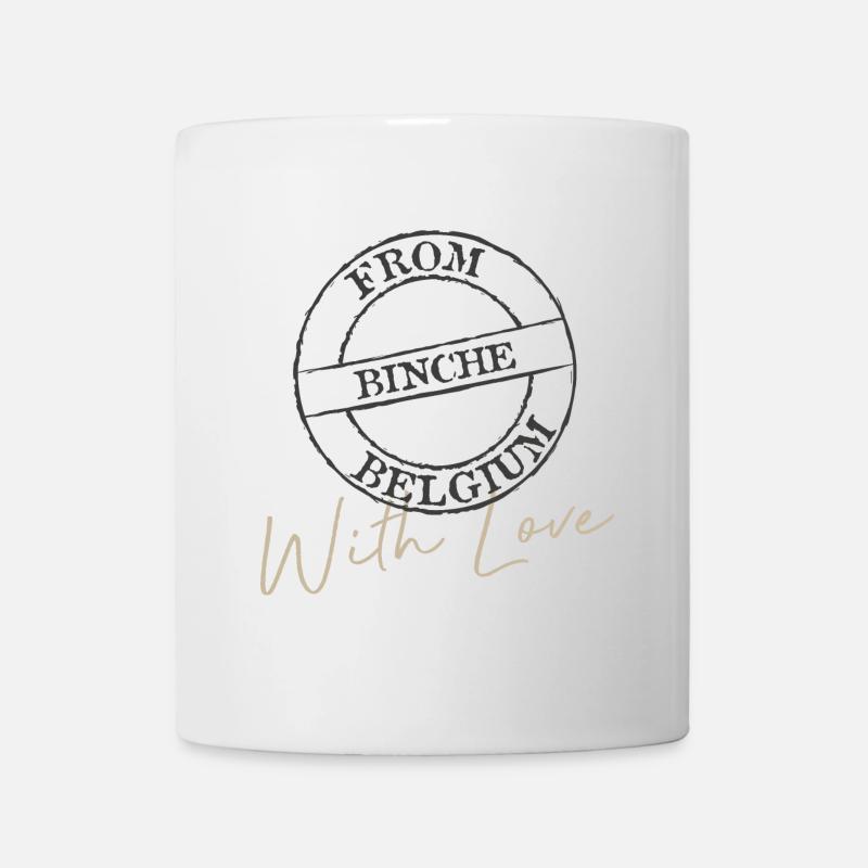 Binche mit Liebe - Tasse - Weiß
