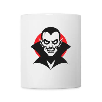 Cool vampire design - Mug - white - Front